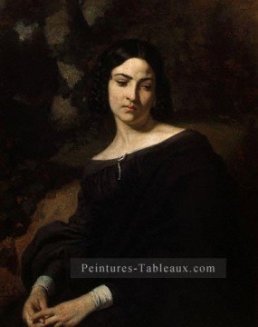  Thomas Peintre - une veuve thomas couture figure peintre Thomas Couture